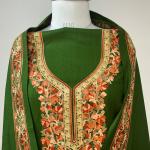 Kashmiri Ari + zari work wool full suit (gala, pala, boti)