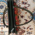 Artisanal Kashmiri Embroidered Multi-Compartment Handbag with Adjustable Sling