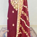 Reyon Cotton Kashmiri Suite with Stole and Heavy Ari Embroidery